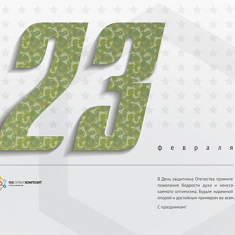 С днем защитника Отечества!